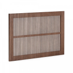 Tumeda naturaalse v&auml;rvi tuhapuidust peatsiplaat 105x70 cm Beyla - Kave Home