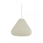 Kreemikas ripplamp pabervarjuga &oslash; 10 cm Sarella - Light & Living