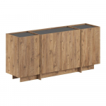 M&auml;nnipuidust kummut kaablite avaga, naturaalses v&auml;rvitoonis, 180x80x45 cm Dorma - Kalune Design