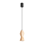 Naturaalsest p&ouml;&ouml;gipuust ripplamp, l&auml;bim&otilde;&otilde;duga 8 cm Cubo - Sollux