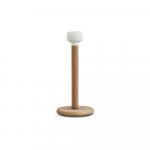 Valge/puiduv&auml;rvi puit majapidamispaberi stend &oslash; 14 cm Hammersh&oslash;i &ndash; K&auml;hler Design