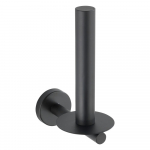 Mattmust seinale paigaldatav roostevabast terasest tualettpaberihoidja Bosio - Wenko