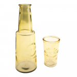 Kollane klaasist karahvin, 800 ml - Dakls