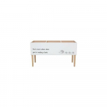 B&iacute;l&aacute; dětsk&aacute; knihovna Bloomingville Kiddo