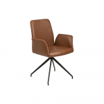 Konjaki pruun tugitool Naya - Actona