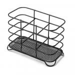 Mustast traadist s&ouml;&ouml;giriistakujundaja , 18,5 x 8,5 x 13 cm - Addis