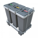 Plastikust pr&uuml;gikast sorteeritud j&auml;&auml;tmete jaoks / sisseehitatud 24 l Ecofil - Elletipi