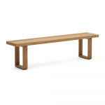 Naturaalset v&auml;rvi puidust aiapink Canadell - Kave Home