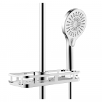 Isekandev plastikust vannitoa riiul l&auml;ikiva h&otilde;bedase v&auml;rviga Libert&agrave; - Wenko