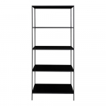 Must raamaturiiul 80x170 cm Vita - House Nordic