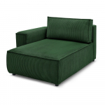 Roheline velvetist diivanimoodul, vasak nurk Nihad modular - Bobochic Paris