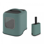 Roheline kassi liivakasti ja k&uuml;hvli komplekt Biala &ndash; Rotho