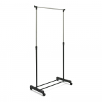 Must metallist riidestange 85x94x48 cm - Addis