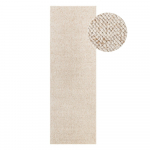 Kreem pestav vaip 80x240 cm Rocco Cream - Elle Decoration