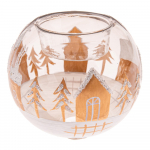 Klaasist k&uuml;&uuml;nlajalg j&otilde;ulumustriga Snowy Land &ndash; Dakls