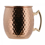 Vasev&auml;rvi terasest kruusid 2tk komplektis 400 ml Moscow Mule - Lyngby Glas