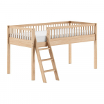 K&otilde;rgendatud p&ouml;&ouml;gipuidust lastevoodi koos voodip&otilde;hjaga 90x200 cm Forrest - Vipack