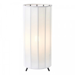 Must-valge lauavalgusti tekstiilist varjuga (k&otilde;rgus 31,5 cm) Hikari - Marksl&ouml;jd