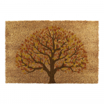 Kookoskiududest uksematt 40x60 cm Autumnal Tree of Life - Artsy Doormats