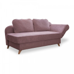 Vanaroosa velvetist lamamistool (parem nurk) Chic Charlotte - Miuform