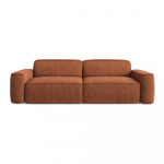 Terrakottapunane &scaron;enillist diivan 244 cm Omao - Makamii