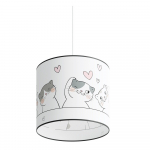 Valge laste valgusti Puss - Sollux