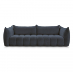 Tumesinine bukleekangast diivan 286 cm Azra - Bobochic Paris