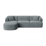 Tumehall velvetist nurgadiivan (vasak nurk) Campi - Cosmopolitan Design