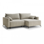 Beež &scaron;enillist panipaigaga nurgadiivanvoodi (parem nurk) Leon - Maison de R&ecirc;ve