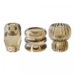 Klaasist k&uuml;&uuml;nlajalad 3tk komplektis - House Nordic