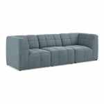 Sinine bukleekangast diivan 255 cm Aloha - Makamii