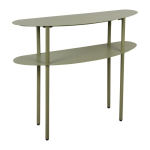 Roheline metallist konsoollaud 28x90 cm Riqueza - Leitmotiv