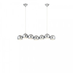 Metallist ripplamp h&otilde;bedases v&auml;rvitoonis ja metallvarjuga Cupolo - Marksl&ouml;jd