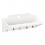 Valge seinale kinnitatav laste riidepuu 75x27 cm Luca - Cam Cam Copenhagen