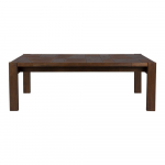 Tumeda naturaalse v&auml;rvi t&auml;ispuidust kohvilaud 60x120 cm Bruneau - Dutchbone