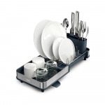 Must reguleeritav plastmassist tilgaalus 31x19 cm Extend Slim Steel - Joseph Joseph