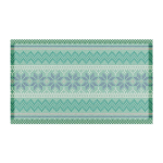 Matt taaskasutatud plastist 40x70 cm Fair Isle - Artsy Doormats