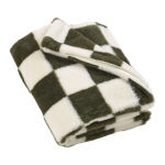 Valge/roheline tekk 130x170 cm Cosy Soft Checkerboard - Catherine Lansfield