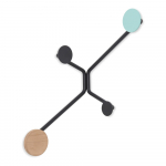 Must seinakinnitus v&auml;lisnurka piparm&uuml;ndirohelise detailiga Hook - Gazzda