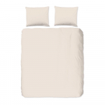 Beež puuvillane kahekohaline voodipesu, 200 x 220 cm. Uni - Good Morning