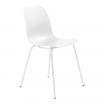 Valge plastikust s&ouml;&ouml;gitool Whitby - Unique Furniture