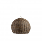 Looduslik rotangist ripplamp Mooze, &oslash; 80 cm Moza - WOOOD