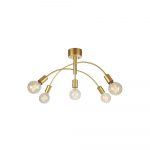 Kuldset v&auml;rvi laevalgusti, laius 70 cm Cygnus - Marksl&ouml;jd