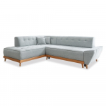 Helehall nurgas diivanvoodi L, vasakpoolne nurk Dazzling Daisy - Miuform