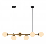 Rippvalgusti kuldset v&auml;rvi , k&otilde;rgus 120 cm Owl - Squid Lighting