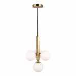 Rippvalgusti kuldset v&auml;rvi , k&otilde;rgus 120 cm Musa - SULION