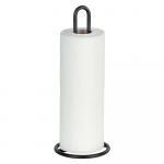 Must metall majapidamispaberi stend &oslash; 12,5 cm &ndash; Wenko