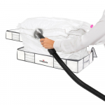 2 valge voodi allapanekukarbi komplekt vaakumpakendiga XLarge Underbed , 105 x 15,5 cm Life - Compactor