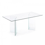 Klaasist s&ouml;&ouml;gilaud 90x200 cm Burano - Kave Home