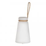 Valge-pruun LED lauavalgusti (k&otilde;rgus 20 cm) Bruno - Fischer & Honsel